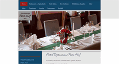 Desktop Screenshot of petri-hof.de
